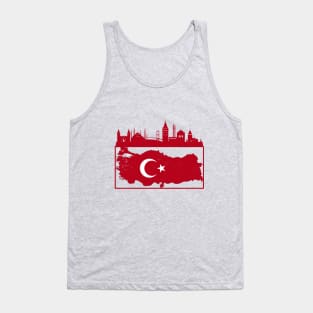 Travel to Istanbul Turkey Tank Top